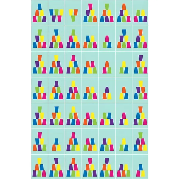Montessori_Speed_Stacking_Cups_Game_With_Pattern_Cards_And_Bell
