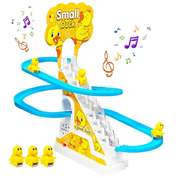 Duck_Climbing_Stairs_Track_Toy_With_Music_LED_Lights_For_Kids