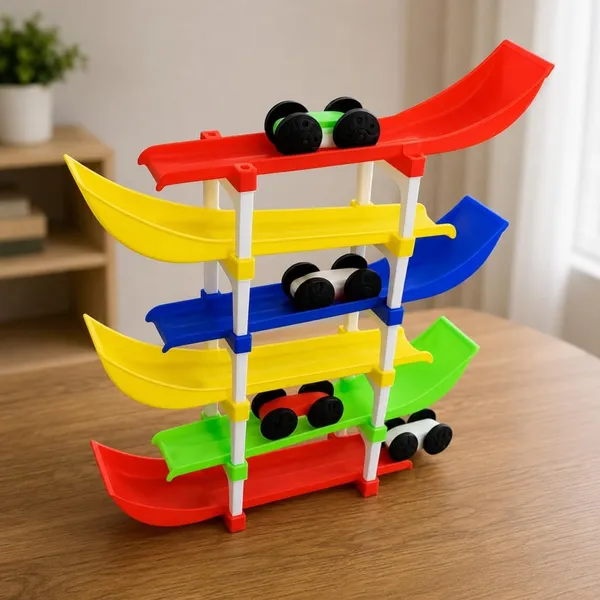 6-Level_Montessori_Ramp_Race_Track_Toy_With_4_Mini_Cars_For_Kids