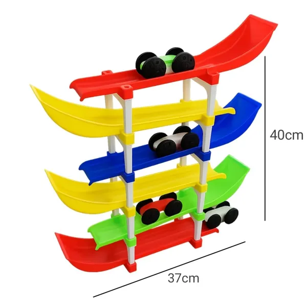 6-Level_Montessori_Ramp_Race_Track_Toy_With_4_Mini_Cars_For_Kids