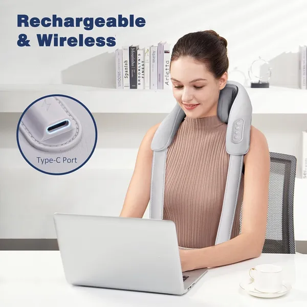 4D_Rechargeable_Neck_And_Shoulder_Massager_With_Heat