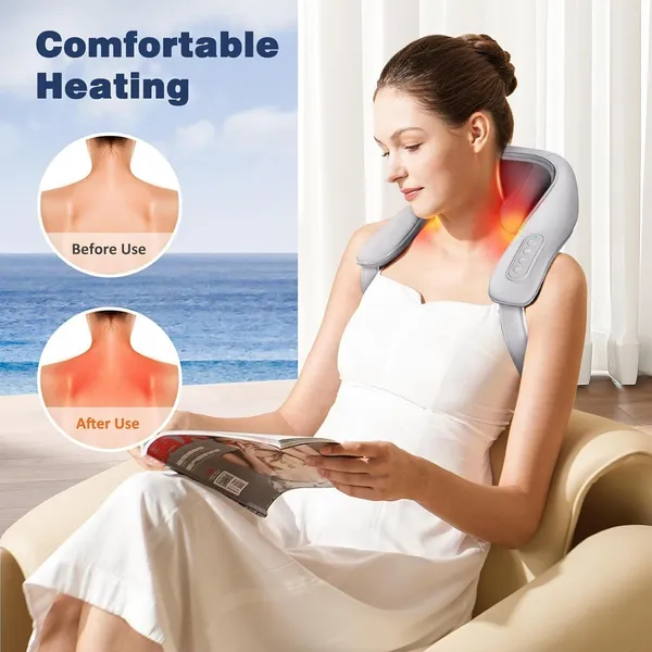 4D_Rechargeable_Neck_And_Shoulder_Massager_With_Heat