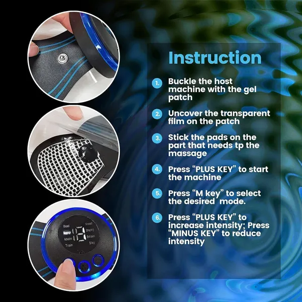 Ems_Muscle_Stimulator_Massager_Pad_8_Modes_Pain_Relief_-_Pack_of_1