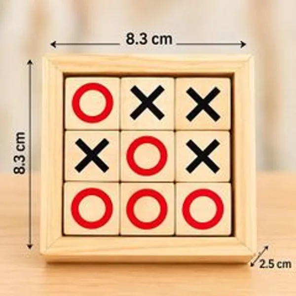 Ak10zone_Wooden_Tic_Tac_Toe_X_O_Game_Multicolor
