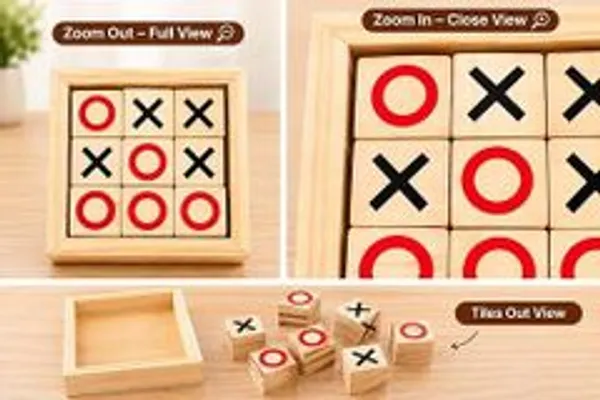 Ak10zone_Wooden_Tic_Tac_Toe_X_O_Game_Multicolor