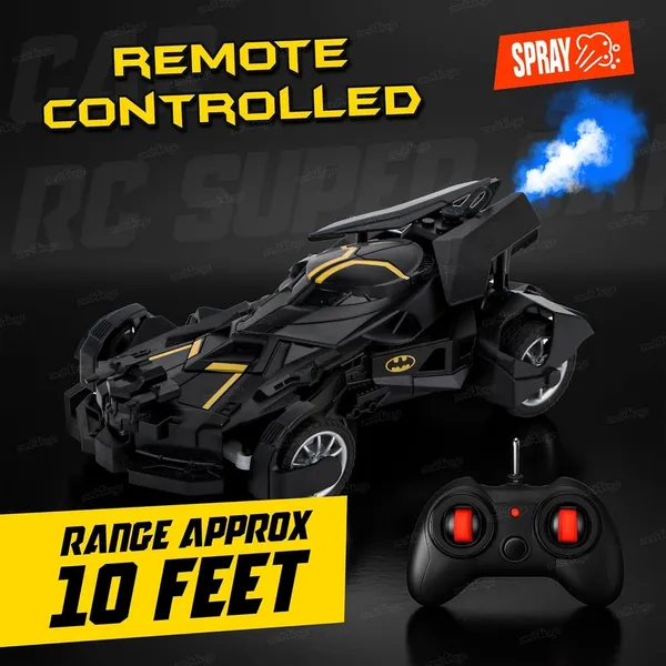 Batman_Black_Rc_Spray_Car_With_Mist_And_Light_Effect_For_Kids