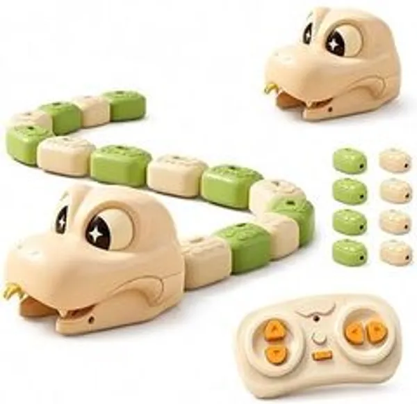 Ak10zone_Remote_Control_Magnetic_Crocodile_Chain_Toy_Green_Whit