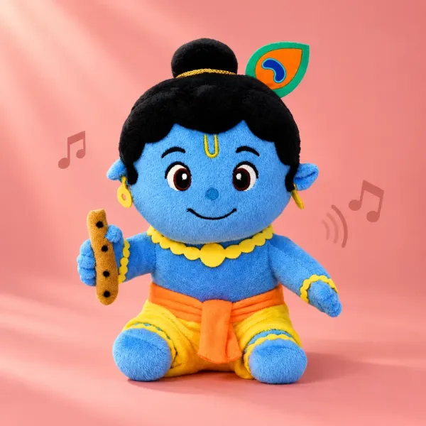 Mantra_Chanting_Krishna_Soft_Toy
