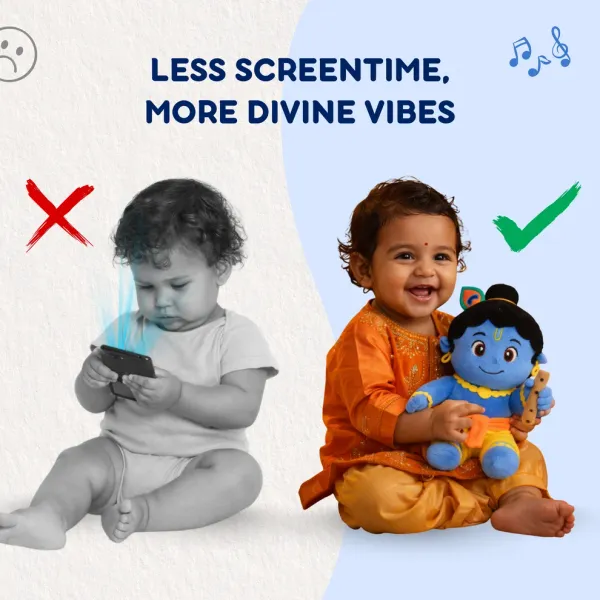 Mantra_Chanting_Krishna_Soft_Toy