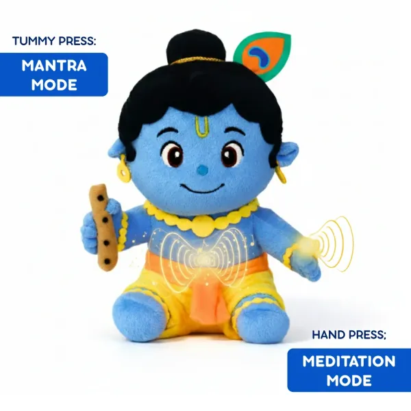 Mantra_Chanting_Krishna_Soft_Toy