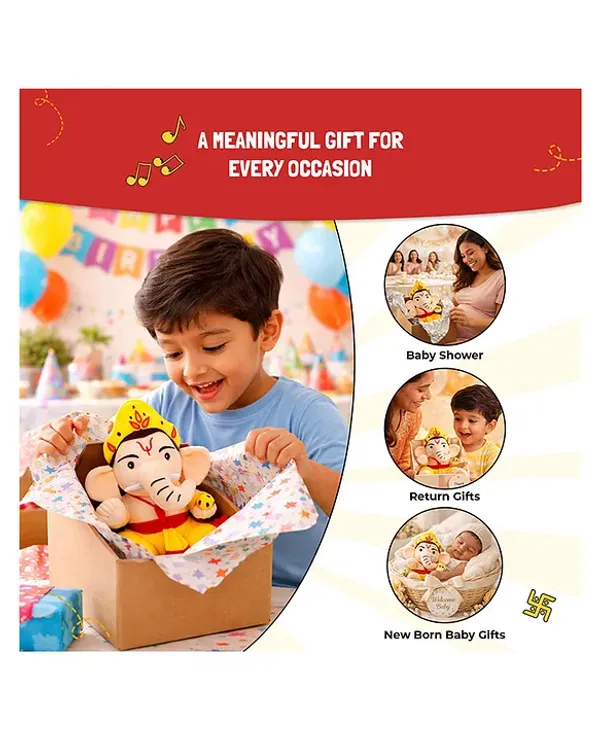 Chanting_Ganesha_Soft_Toy