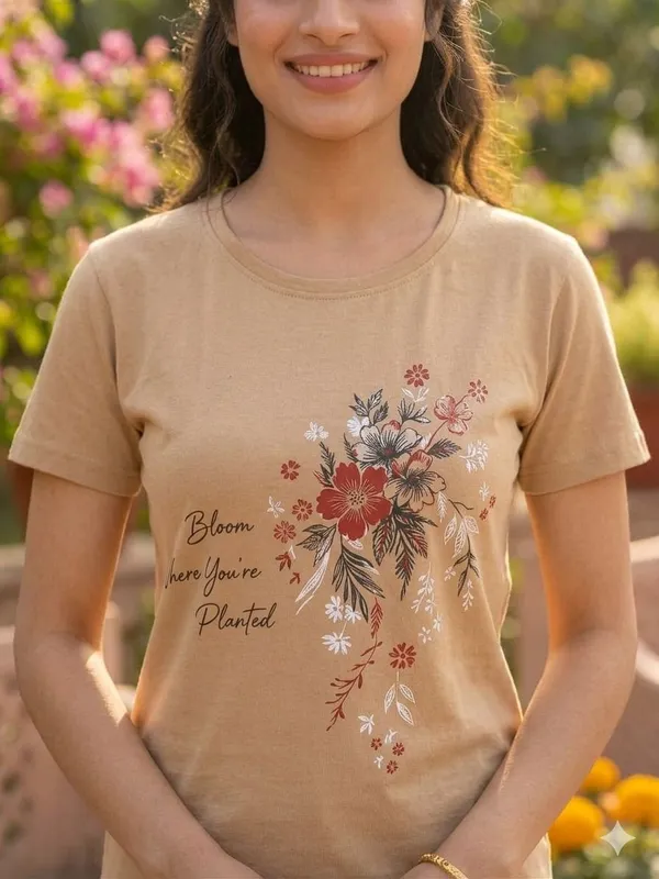 SKYBEN_Women_Printed,_Graphic_Print_Beige_Top_And_Pyjama_Set
