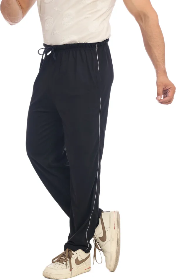 SKYBEN_Solid_Men_Navy_Blue_Track_Pants