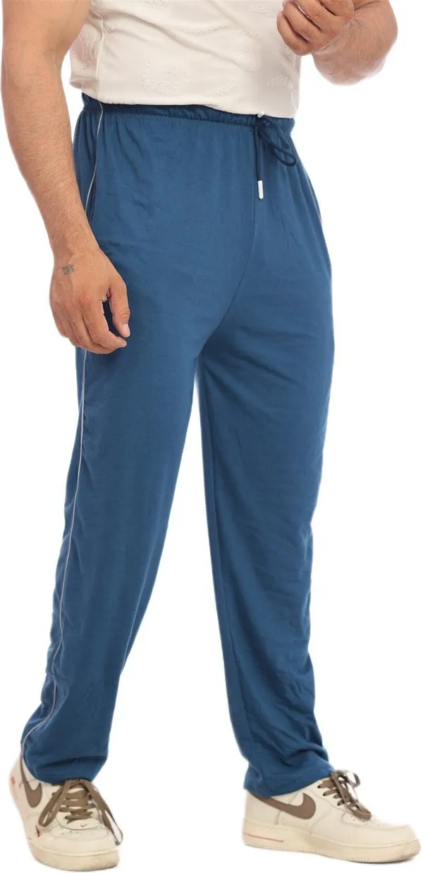 SKYBEN_Solid_Men_Teal_Track_Pants