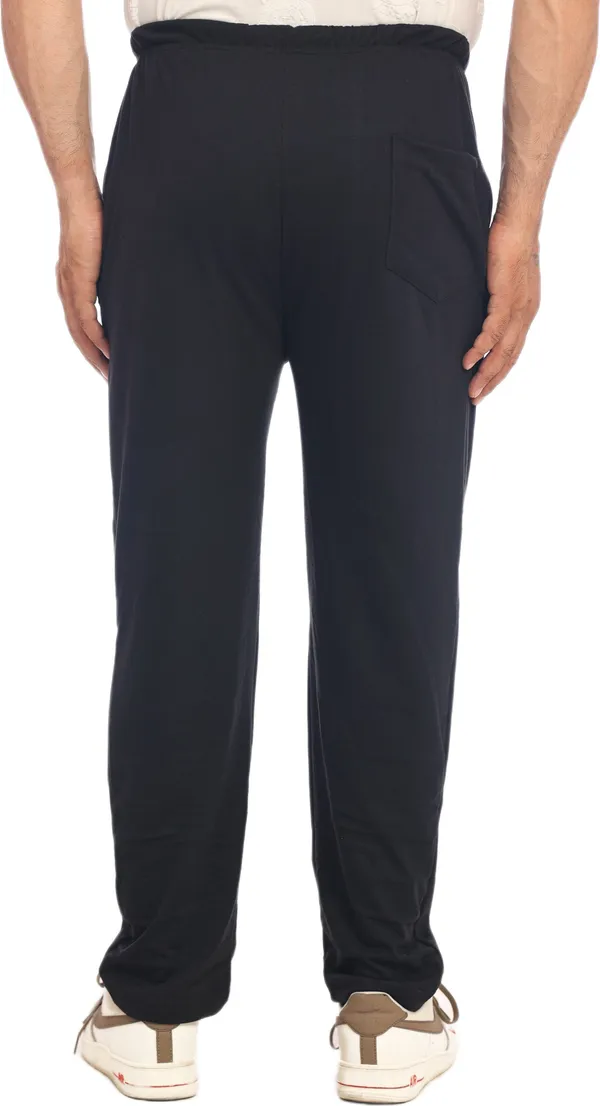 SKYBEN_Solid_Men_Navy_Blue_Track_Pants