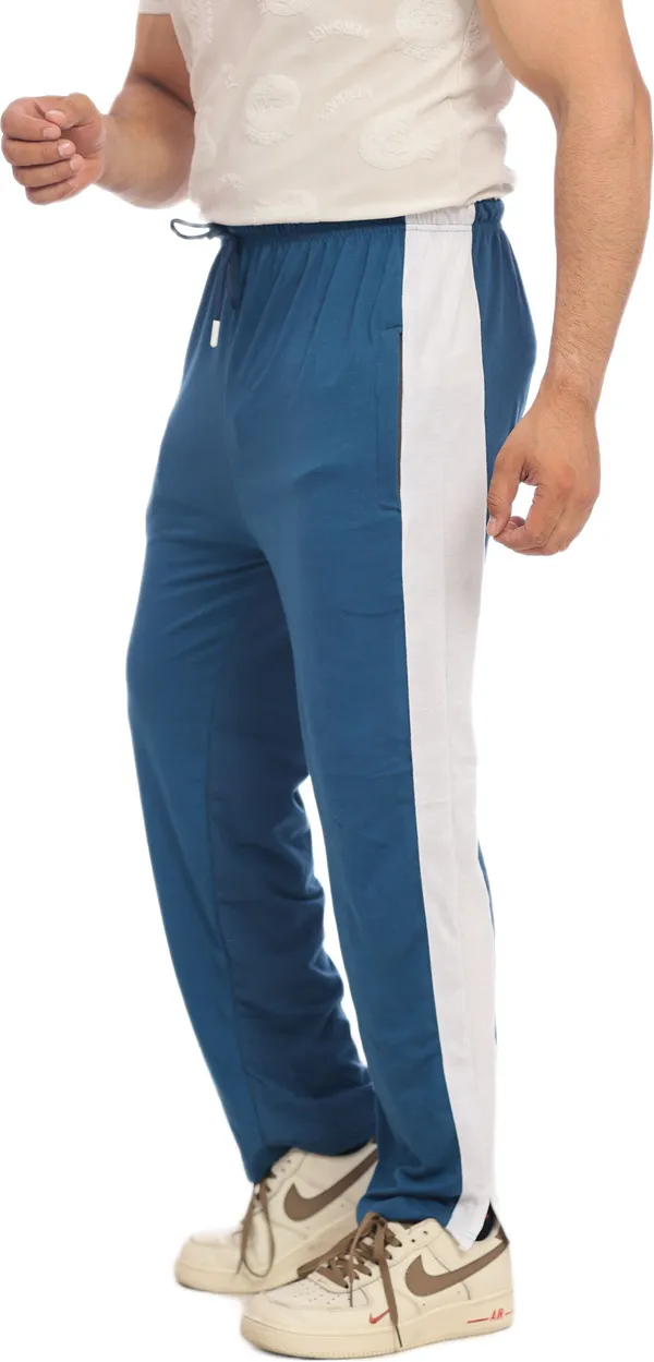 SKYBEN_Solid_Men_Teal_Track_Pants