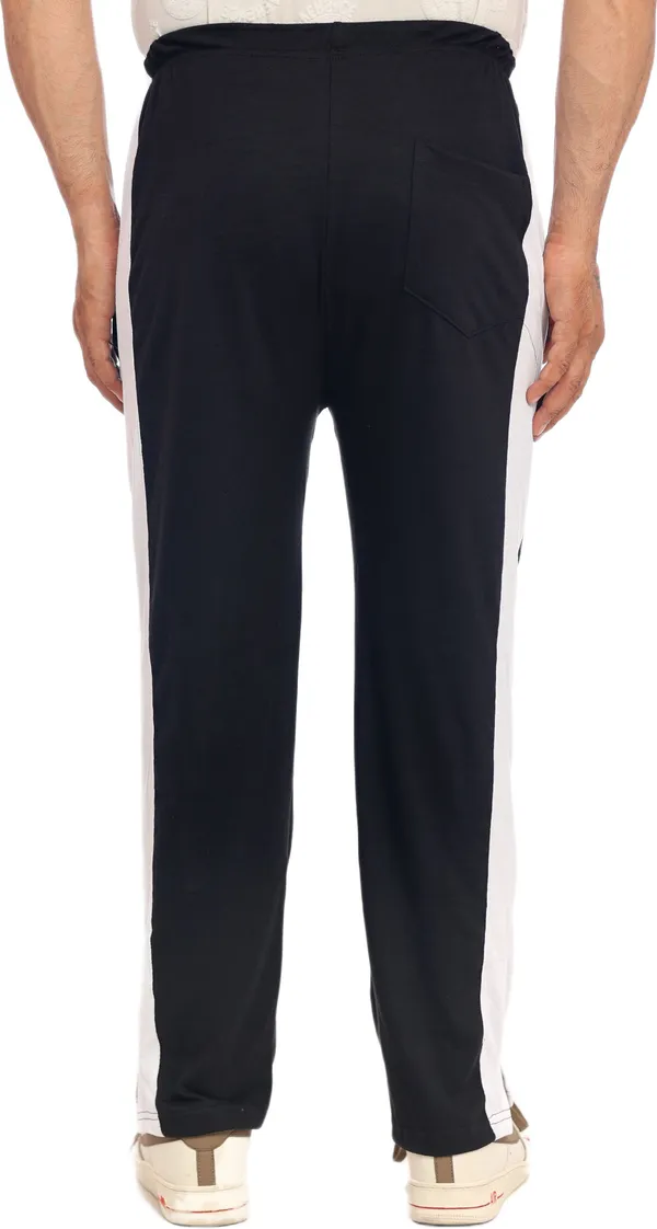 SKYBEN_Solid_Men_Navy_Blue_Track_Pants