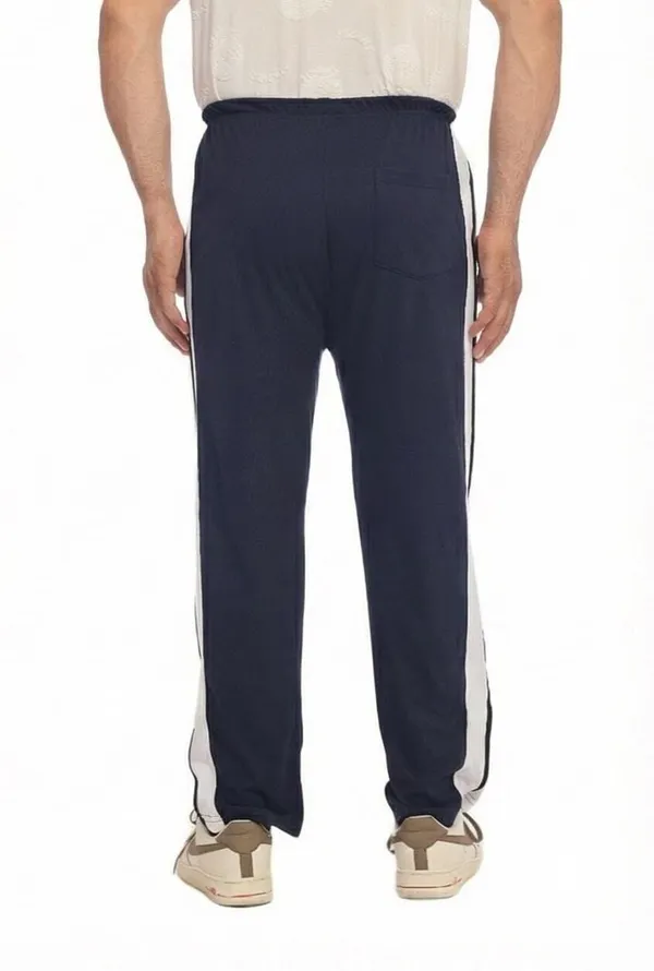 SKYBEN_Striped_Men_Dark_Blue_Track_Pants