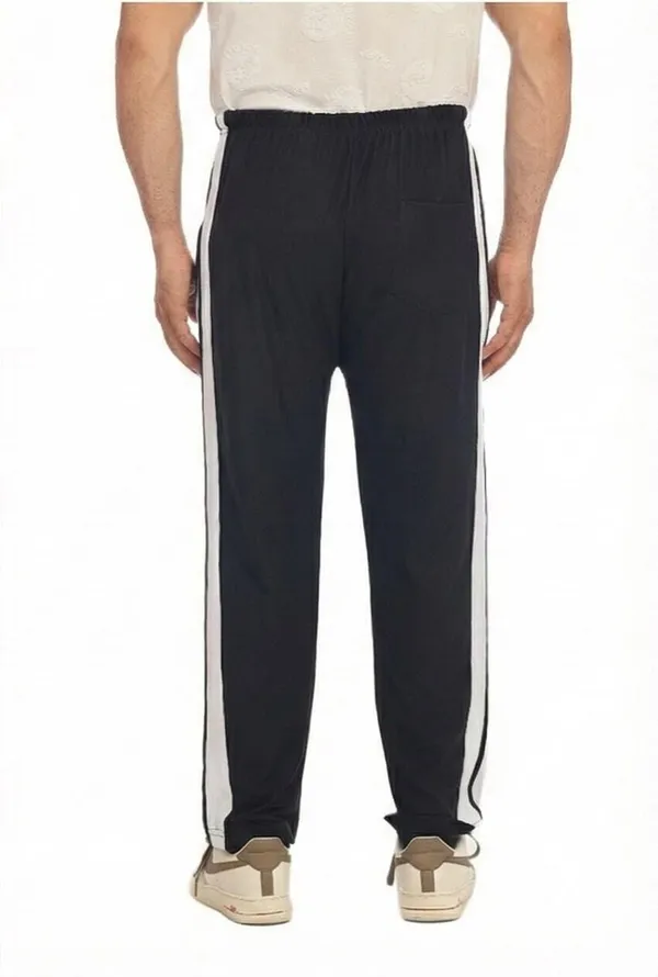 SKYBEN_Striped_Men_Dark_Blue_Track_Pants