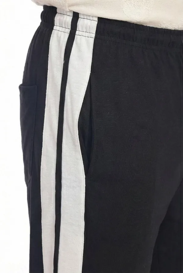 SKYBEN_Striped_Men_Dark_Blue_Track_Pants