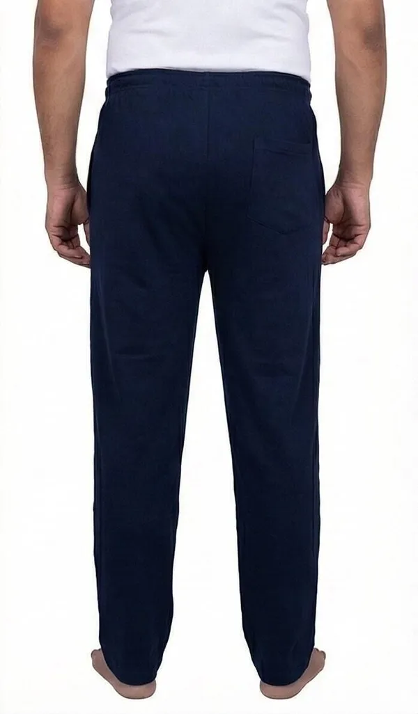 SKYBEN_Solid,_Printed,_Striped,_Graphic_Print_Men_Navy_Blue_Track_Pants