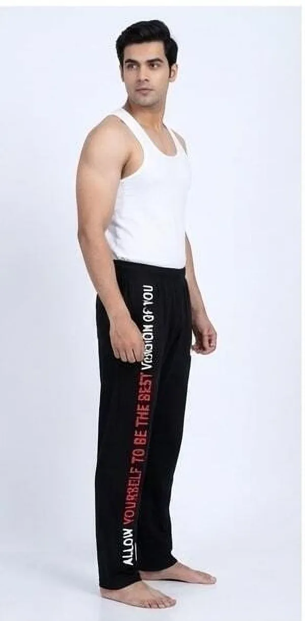 SKYBEN_Solid,_Printed,_Graphic_Print_Men_Black_Track_Pants