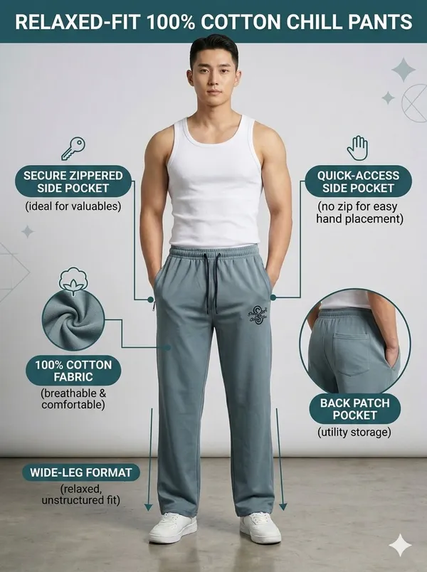 SKYBEN_Printed_Men_Green_Track_Pants
