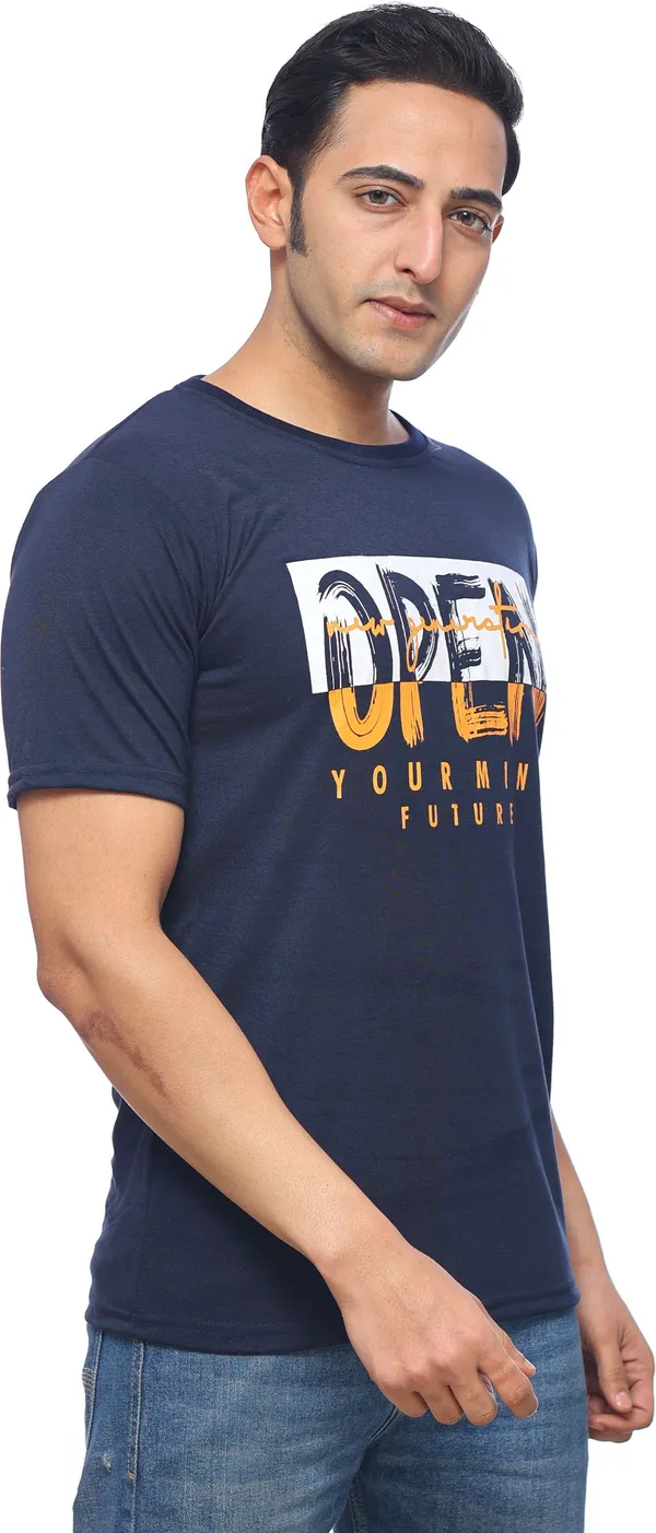 SKYBEN_Printed_Men_Round_Neck_Navy_Blue_T_Shirt