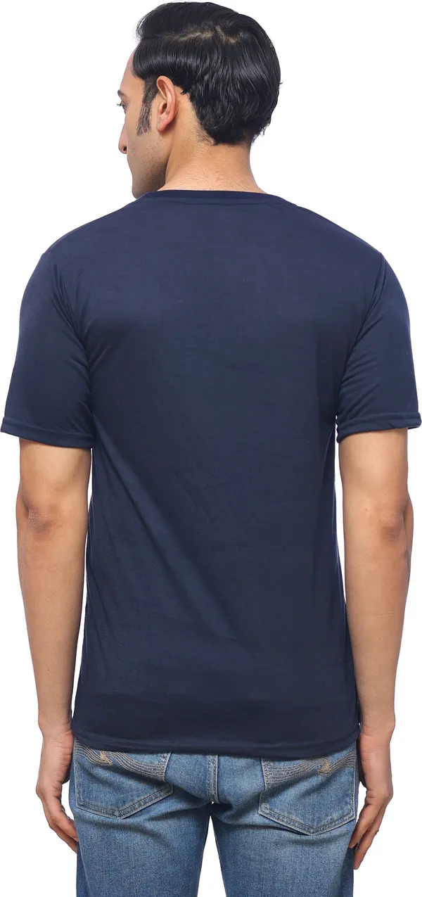 SKYBEN_Printed_Men_Round_Neck_Navy_Blue_T_Shirt