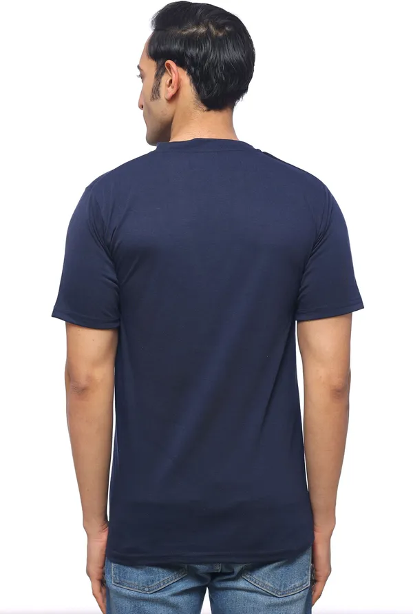SKYBEN_Printed_Men_Round_Neck_Reversible_Navy_Blue_T_Shirt