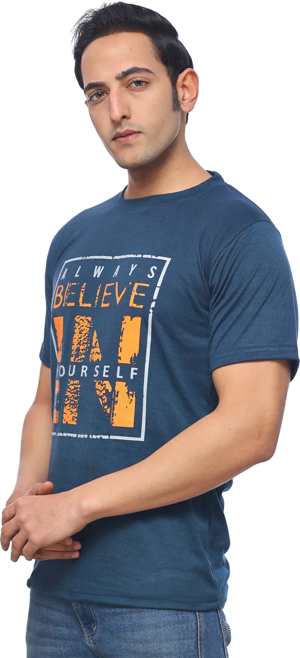 SKYBEN_Printed_Men_Round_Neck_Reversible_Blue_T_Shirt