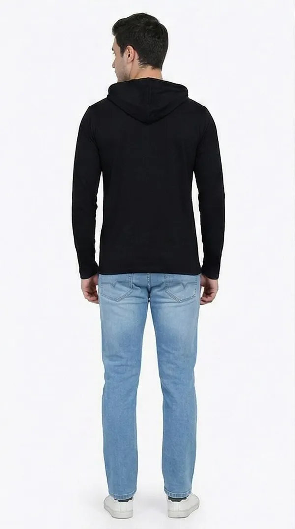 SKYBEN_Graphic_Print,_Typography_Men_Hooded_Neck_Black_T_Shirt