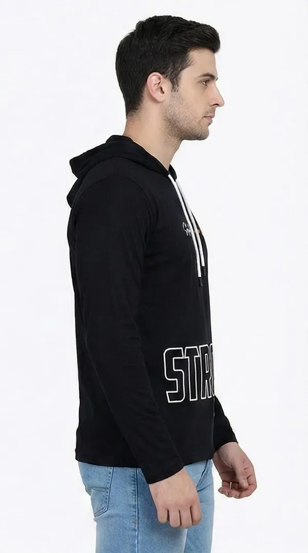 SKYBEN_Graphic_Print,_Typography_Men_Hooded_Neck_Black_T_Shirt