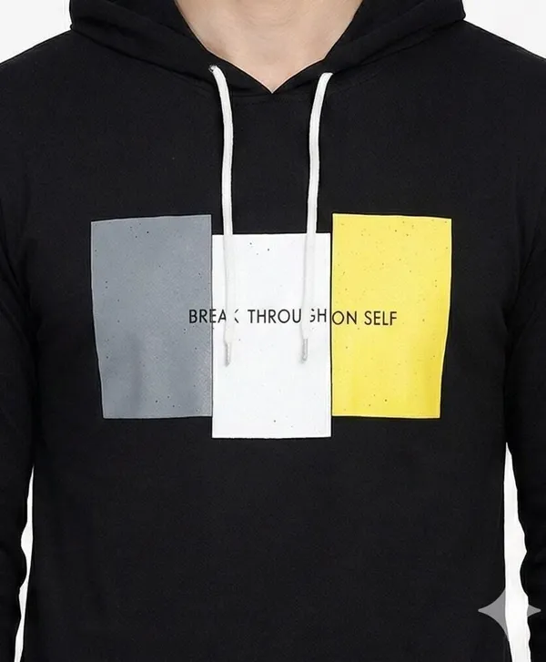 SKYBEN_Graphic_Print,_Typography_Men_Hooded_Neck_Black_T_Shirt