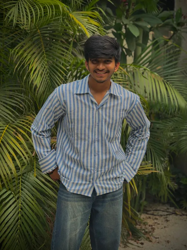 Trendy_Blue_Striped_Shirt