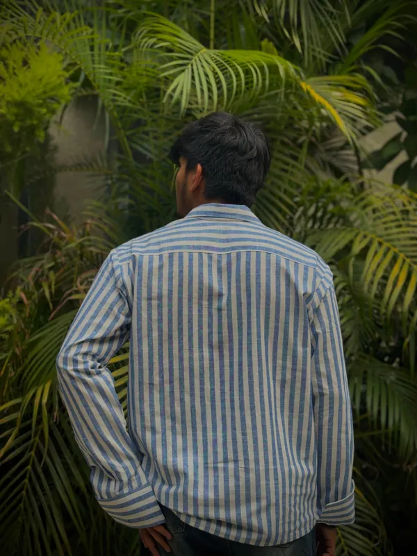 Trendy_Blue_Striped_Shirt