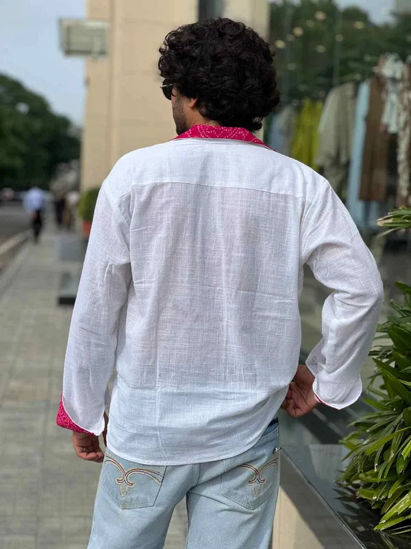 Bandhej_Collar_Shirt
