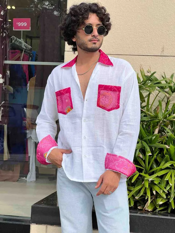 Bandhej_Collar_Shirt