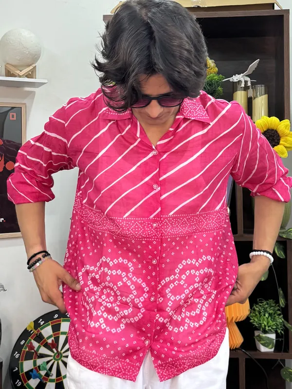 Pink_Leheriya_Mul_Shirt