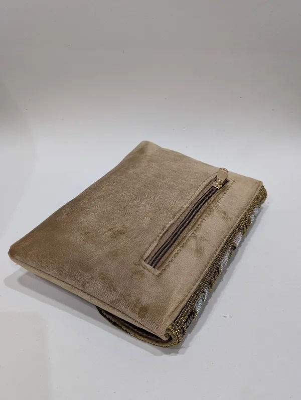 Beige_Silk_Beaded_Sequin_Embroidered_Sling_Clutch_For_Women