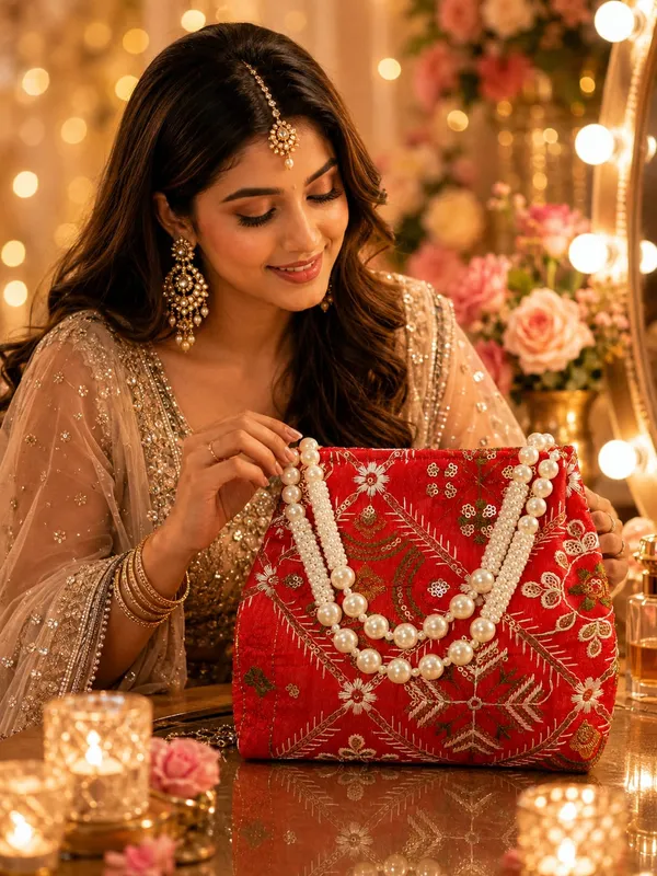 Red_Floral_Embroidered_Pearl_Handle_Potli_Bag