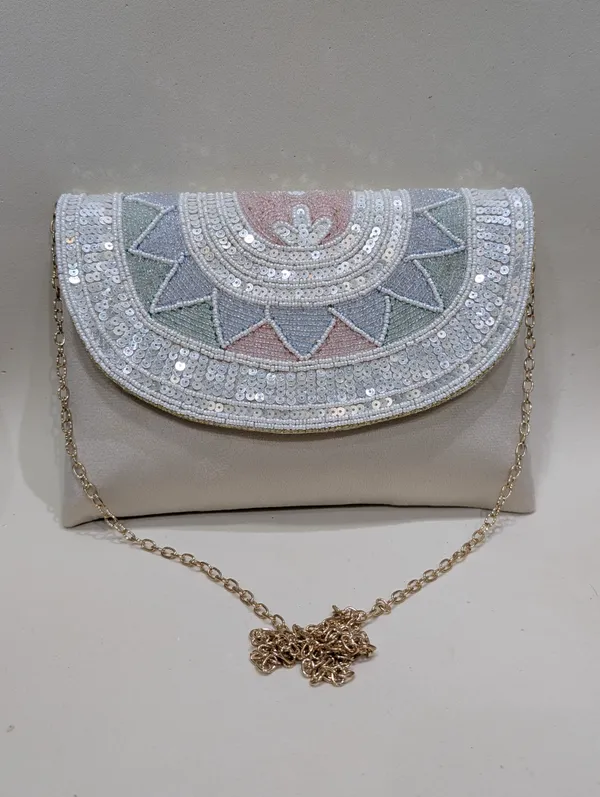 Beige_Silk_Beaded_Sequin_Embroidered_Flap_Clutch_For_Women