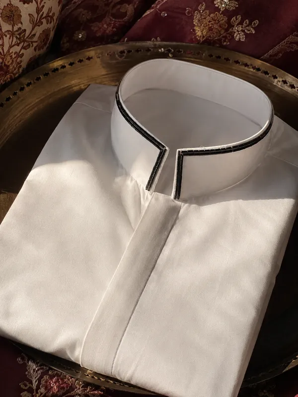 High_Collar_Embroidery_Shirt(GSG1021)