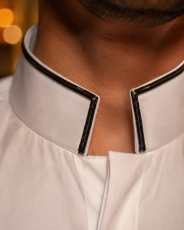 High_Collar_Embroidery_Shirt(GSG1021)