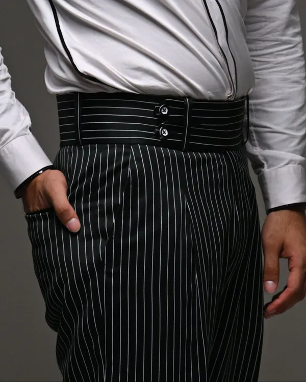 High_Waist_Black_Pinstripe_Trousers(GSG1035)