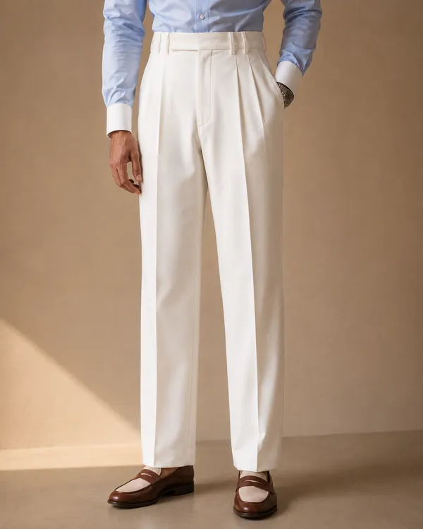 Off_White_Pleated_Korean_Pants(GSG1041)