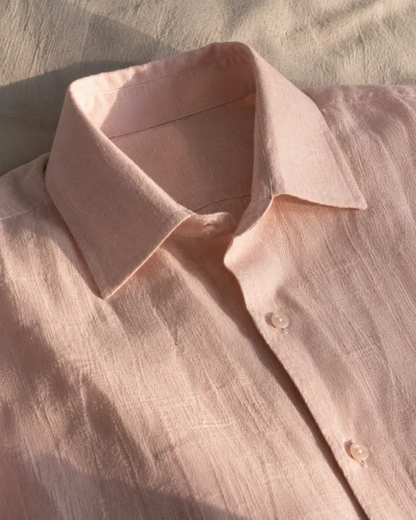 Powder_Pink_60s_Lea_Linen_Shirt(GSG1018)