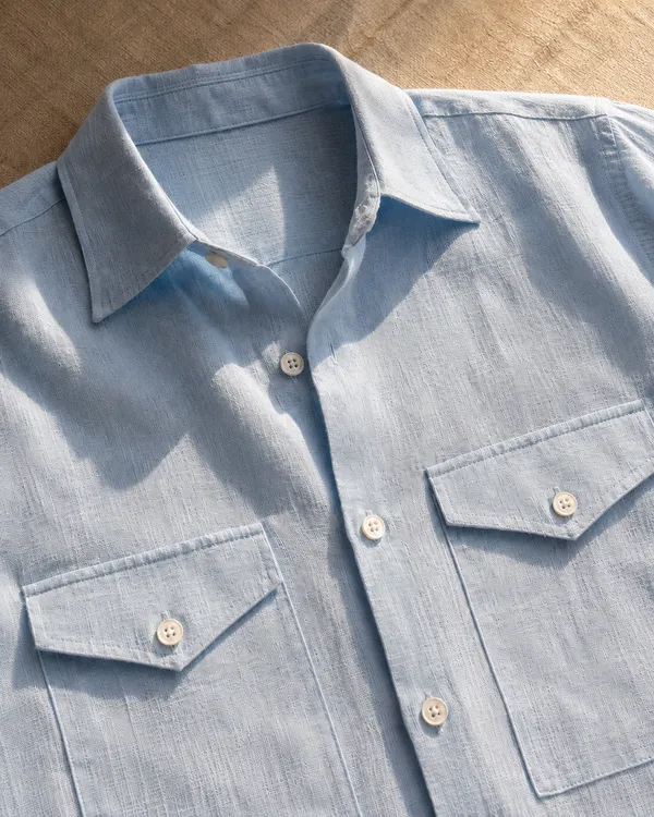 Mens_Sky_Blue_60_S_Lea_Linen_Utility_Shirt(GSG1030)