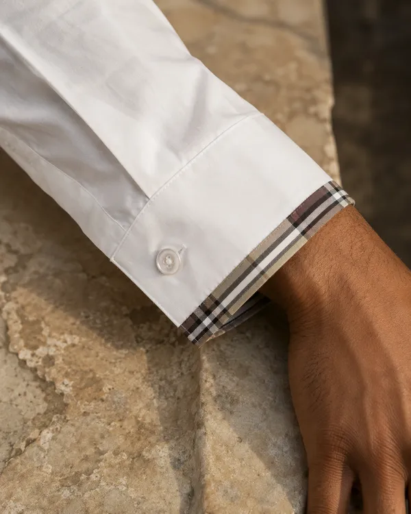 Mens_White_Giza_Cotton_Check_Collar_Shirt(GSG1019)