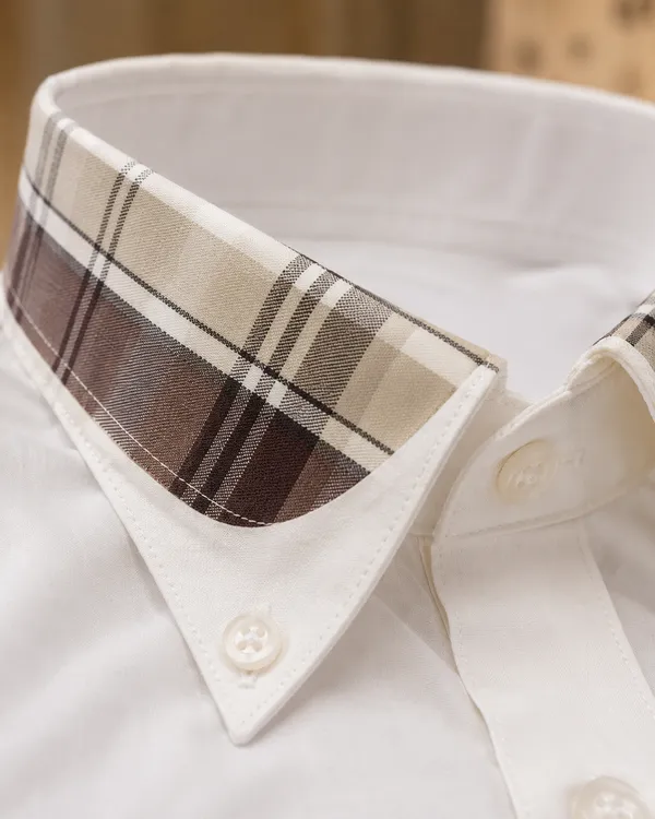 Mens_White_Giza_Cotton_Check_Collar_Shirt(GSG1019)
